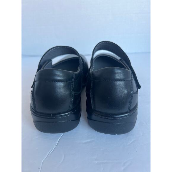 Propet Yara Mary Jane Black Leather Velcro Close Comfort Platform Wedge Shoe 8.5 - Picture 7 of 11